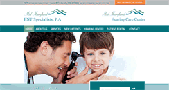 Desktop Screenshot of midmarylandent.com